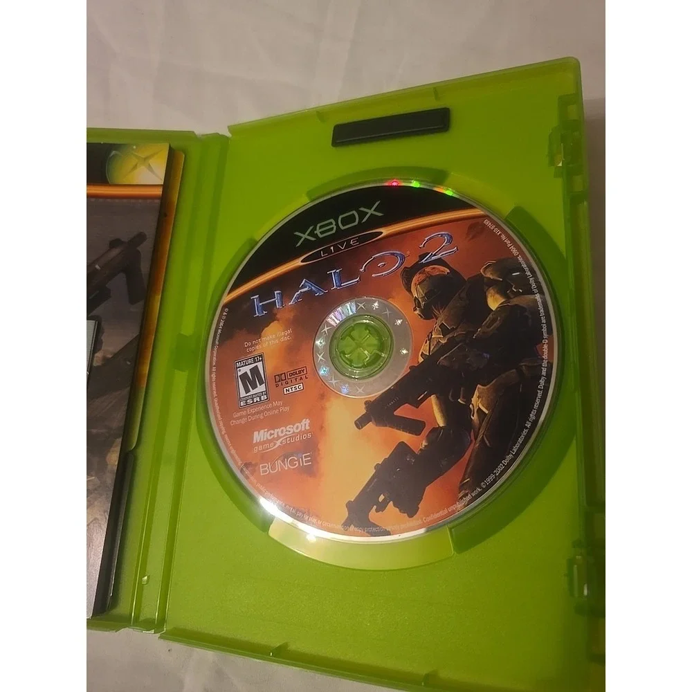Halo 2 (Xbox, 2004)‎ With Manual And Game